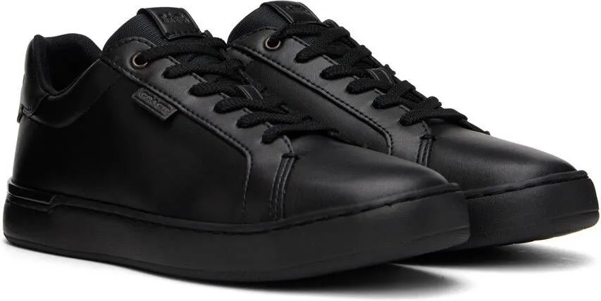 Coach 1941 Black Lowline Low-Top Sneakers