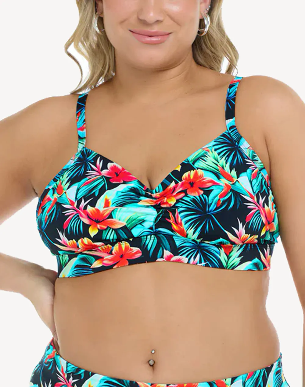 Colola Drew Plus Size Bikini Top