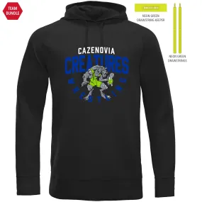 Cool-Touch Hoodie-Unisex--Caz Creatures Wrestling Club Team Store-