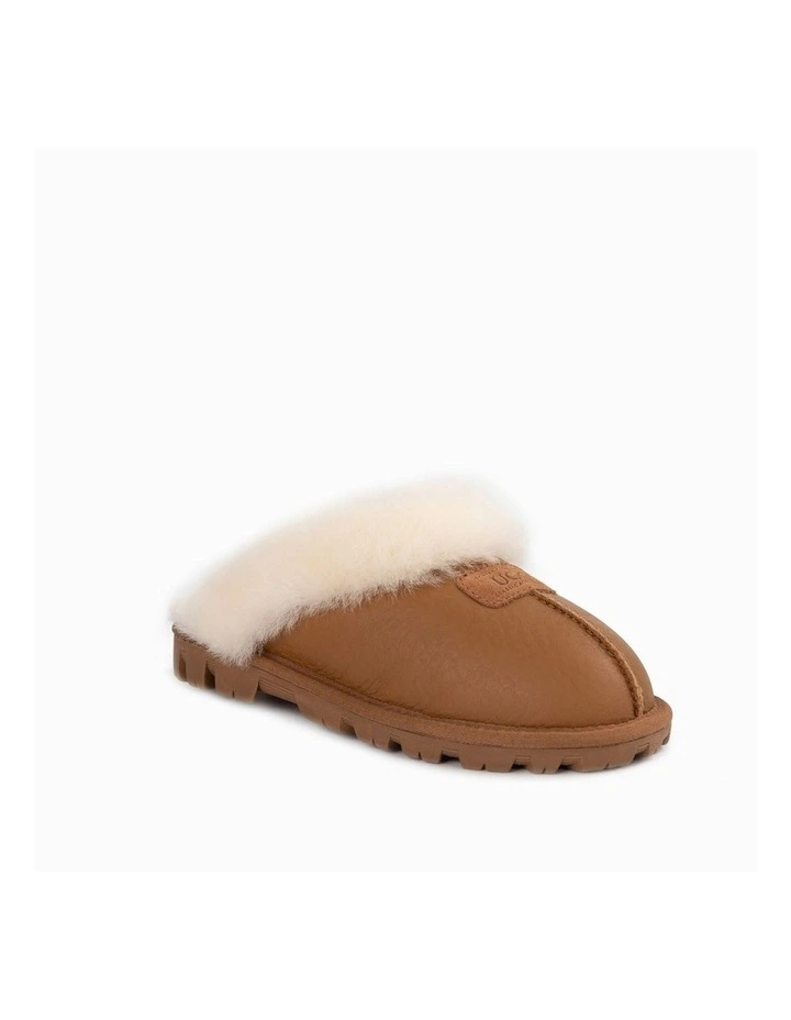 Coquette Slipper in Chestnut Vesper