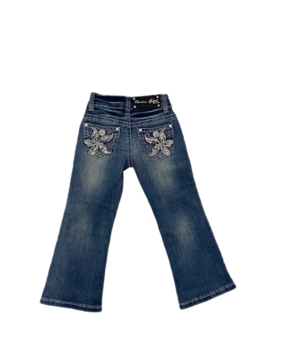 Crazy Cowboy Girls' Boot Cut Jean