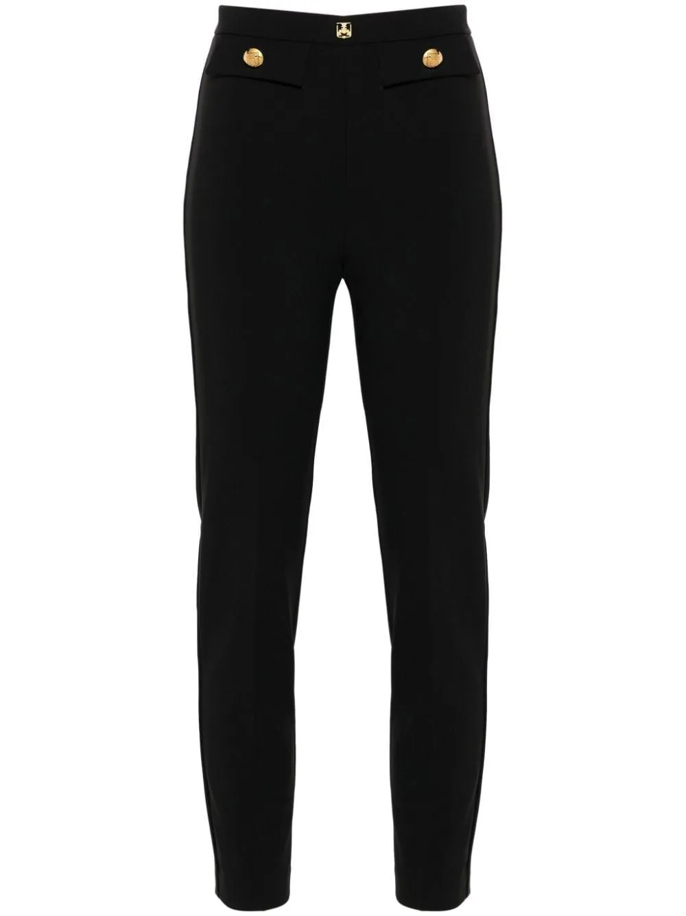 CREPE TAPERED TROUSERS