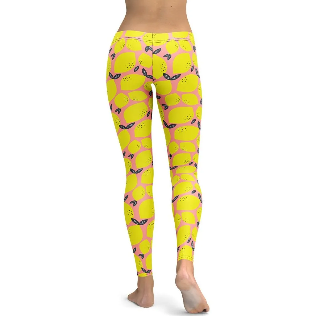 Cute Lemon Leggings