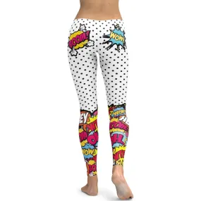 Cutest Pop Art Leggings