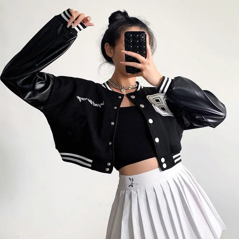 CZ B Embroidered Varsity Jacket