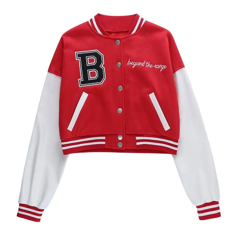 CZ B Embroidered Varsity Jacket