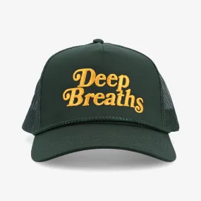 Deep Breaths Hat in Pine