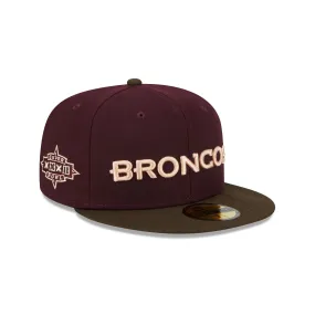 Denver Broncos Berry Chocolate 59FIFTY Fitted Hat