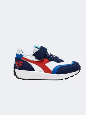 Diadora Race Superman Ps Boys Lifestyle Shoes Estate Blue/Orange