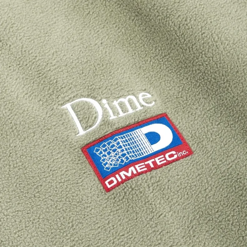 Dime Polar Half Zip Fleece (Light Army)