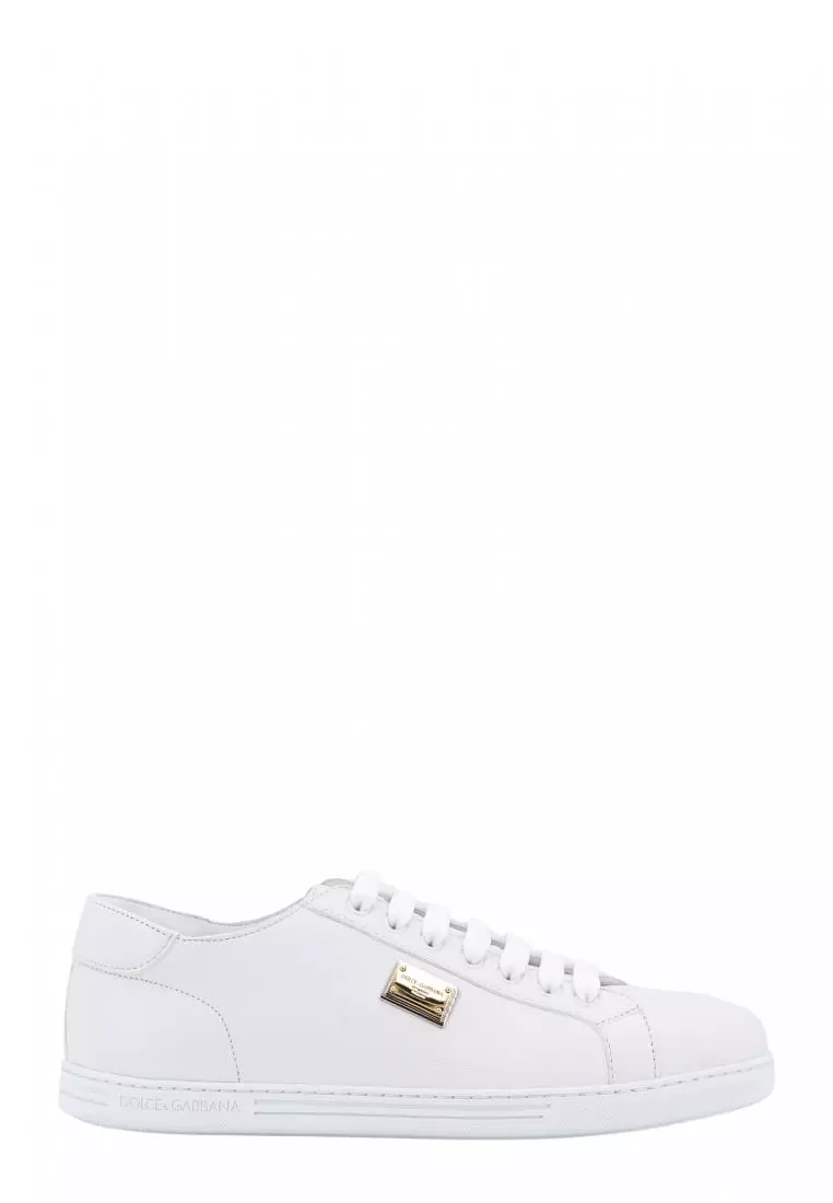 Dolce & Gabbana DOLCE & GABBANA - Leather sneakers - White