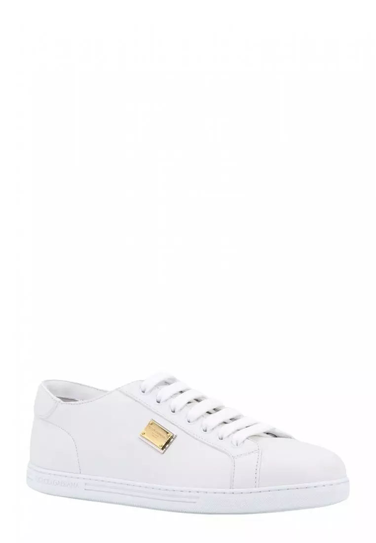 Dolce & Gabbana DOLCE & GABBANA - Leather sneakers - White