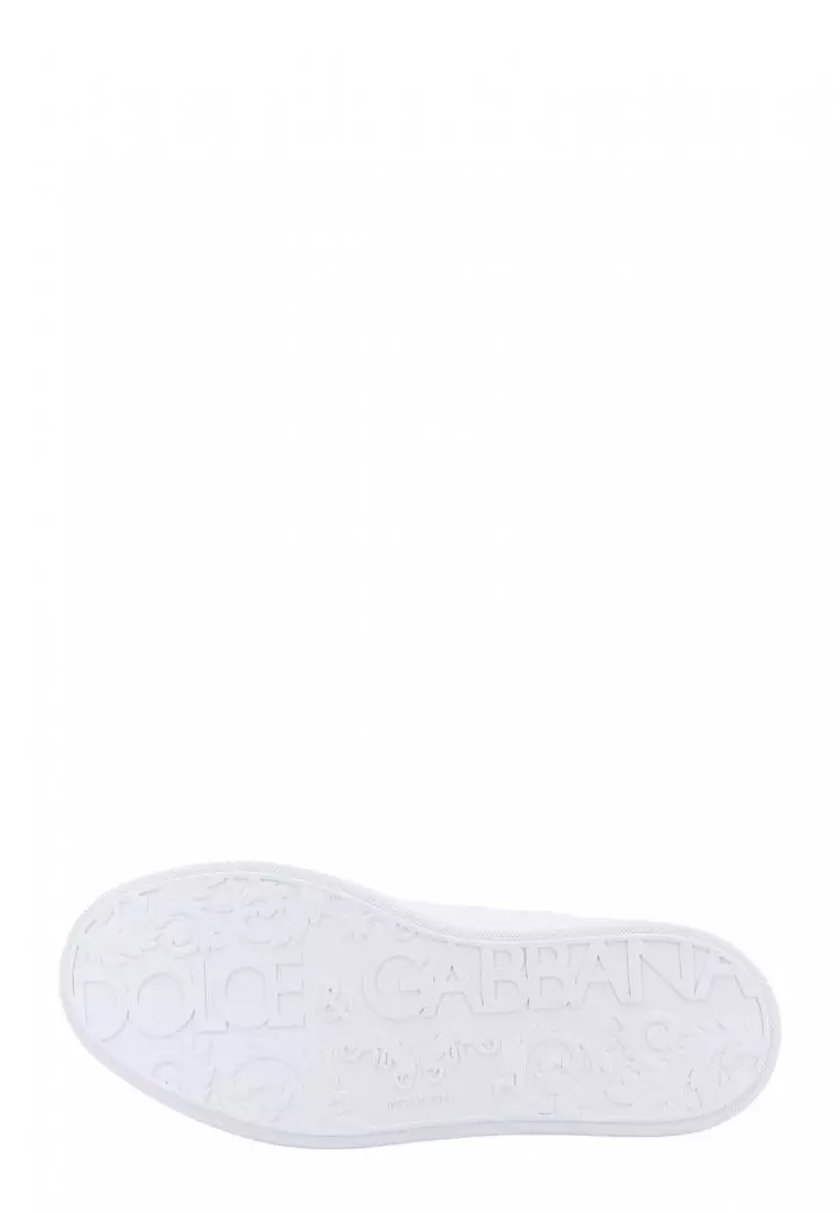 Dolce & Gabbana DOLCE & GABBANA - Leather sneakers - White