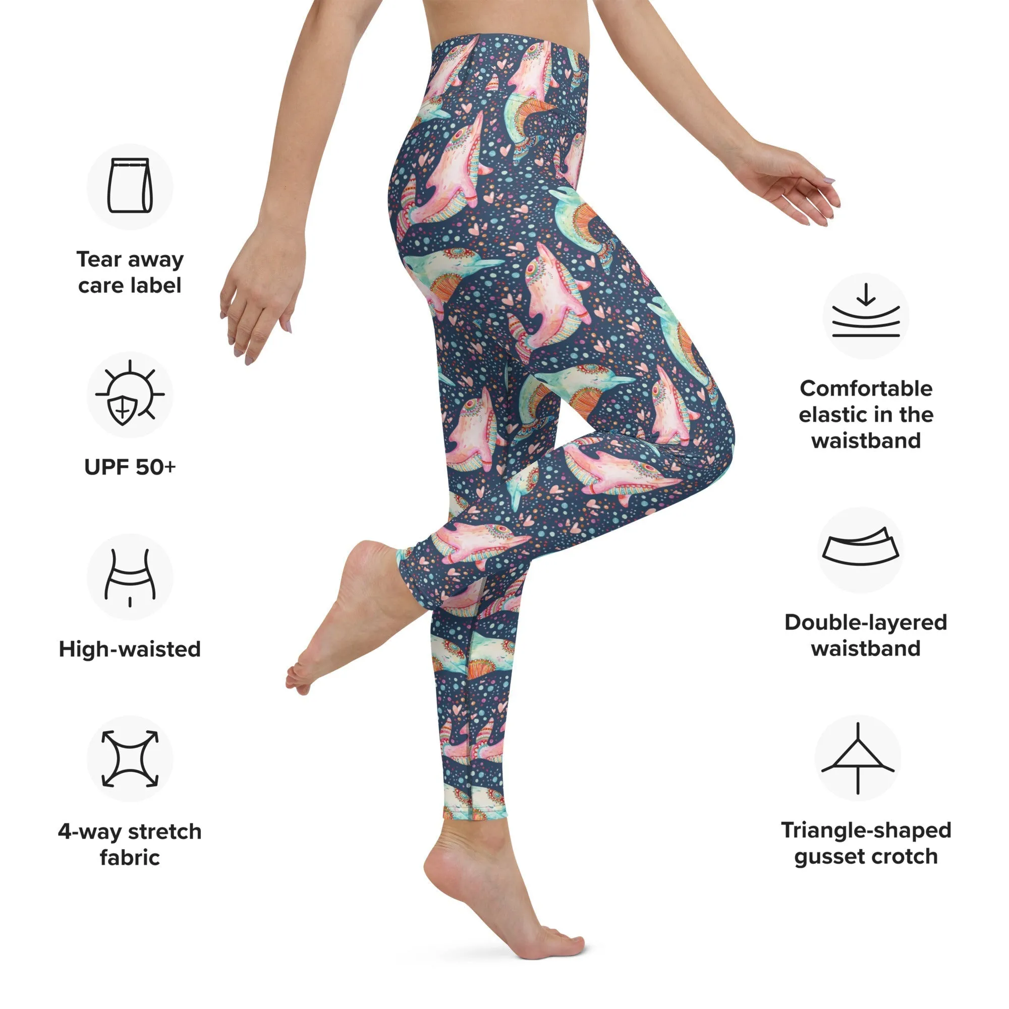 Dolphin Yoga Leggings