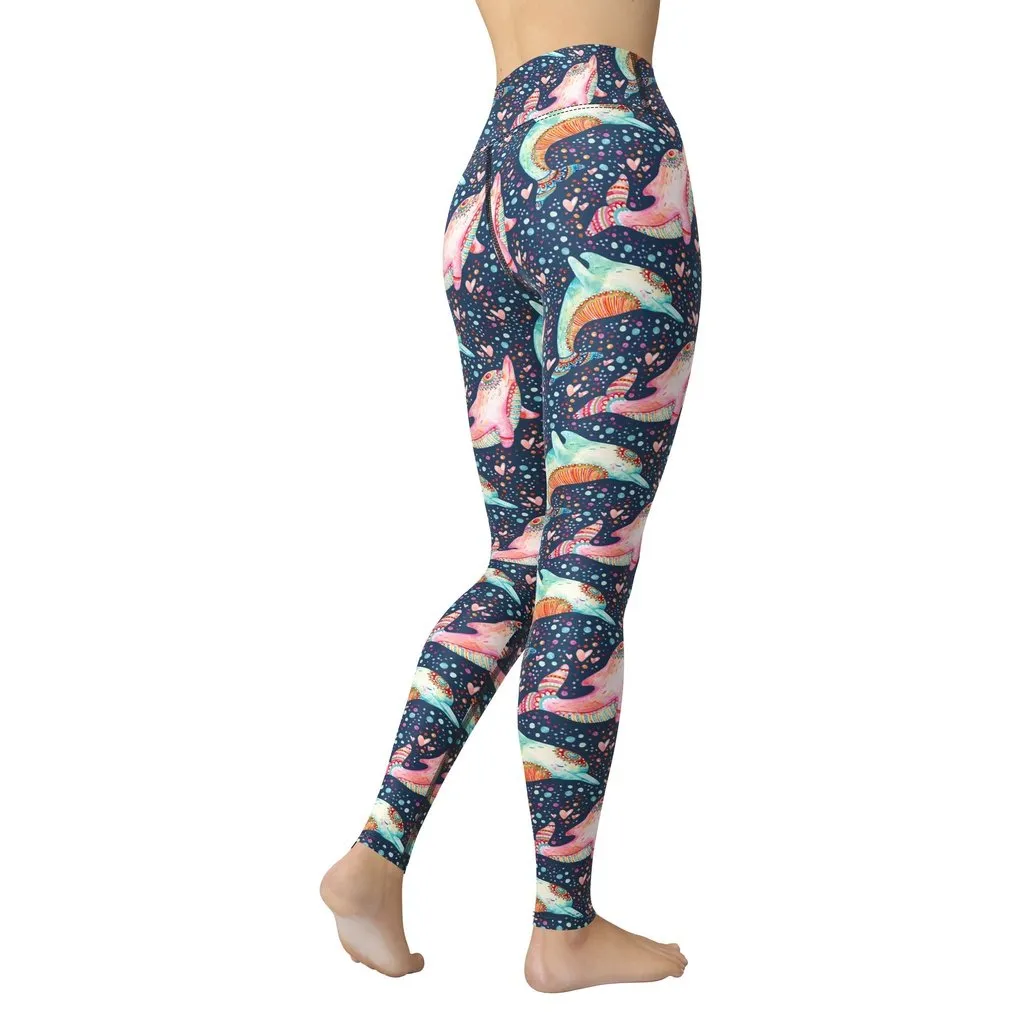 Dolphin Yoga Leggings