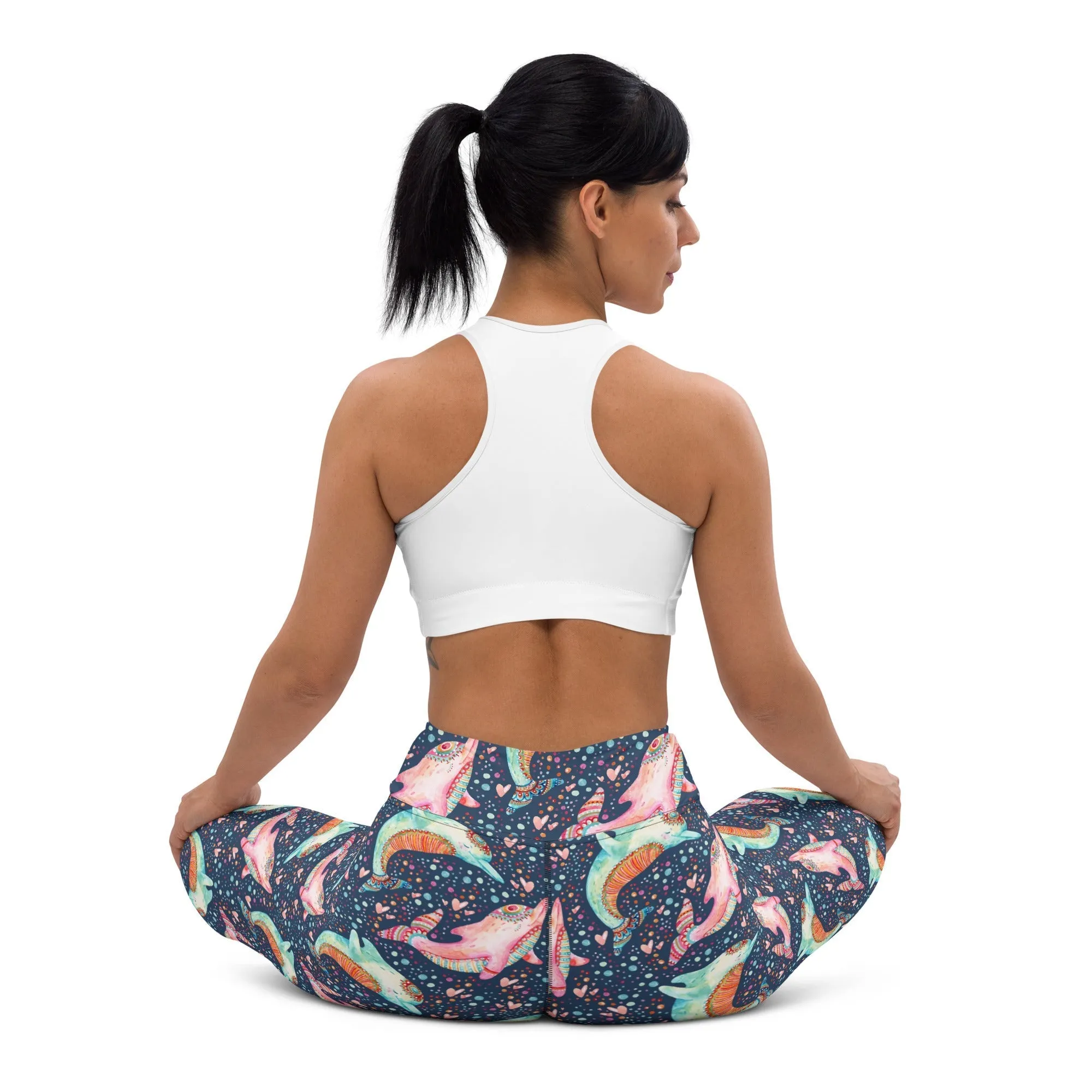 Dolphin Yoga Leggings