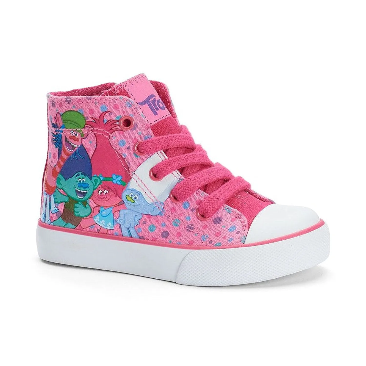 DreamWorks Trolls Toddler Girls' High-Top Sneakers