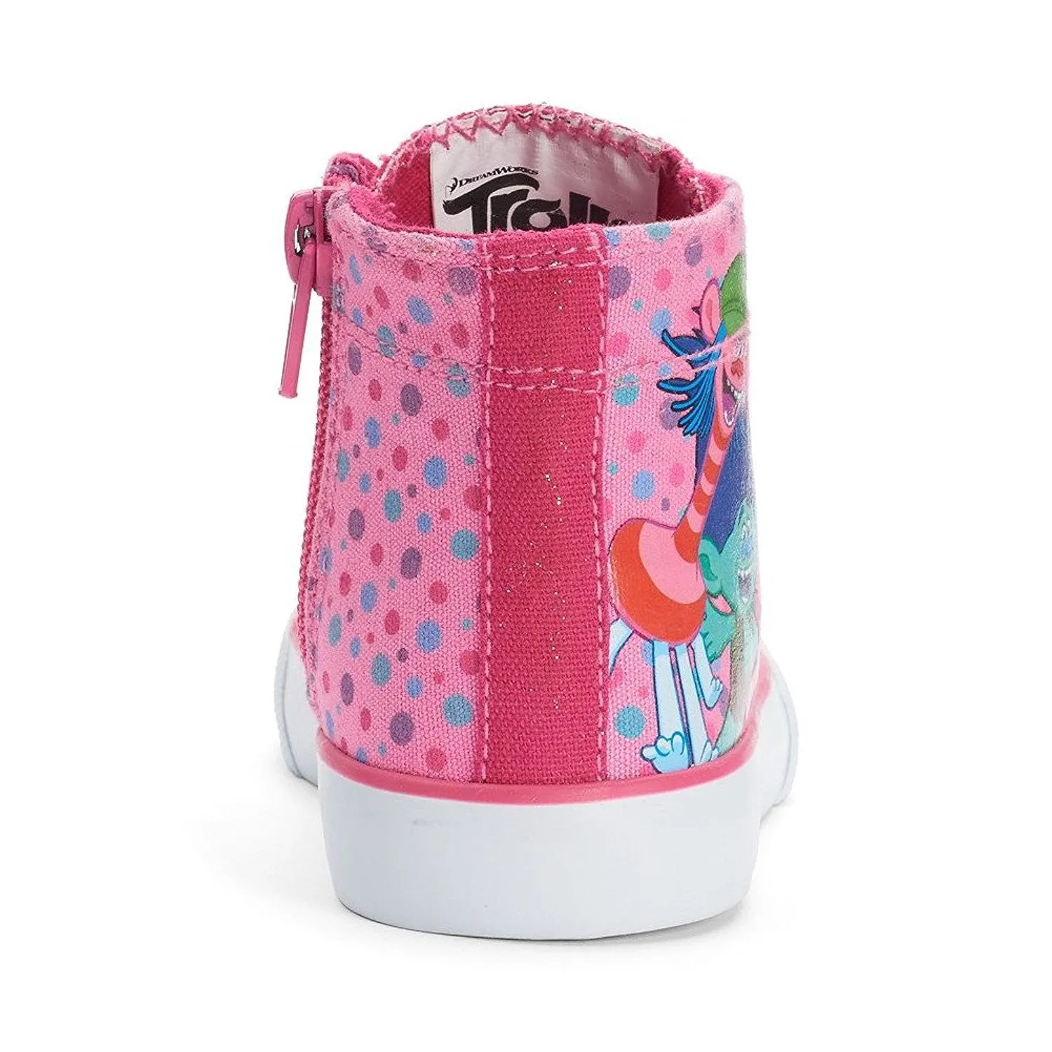 DreamWorks Trolls Toddler Girls' High-Top Sneakers