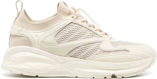 DSQUARED2 x Dash panelled low-top sneakers Neutrals