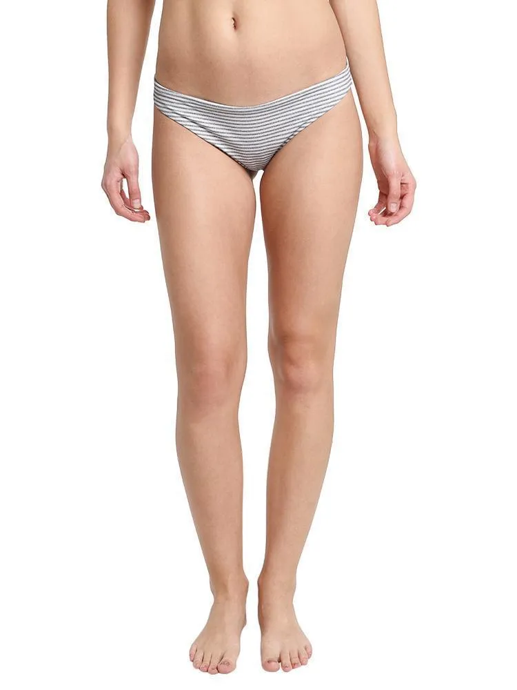     EBERJEY  Sea stripe Anna Bikini Bottom    