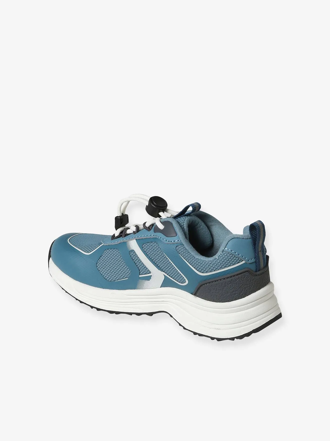 Elasticated Trainers with Thick Soles for Children - blue