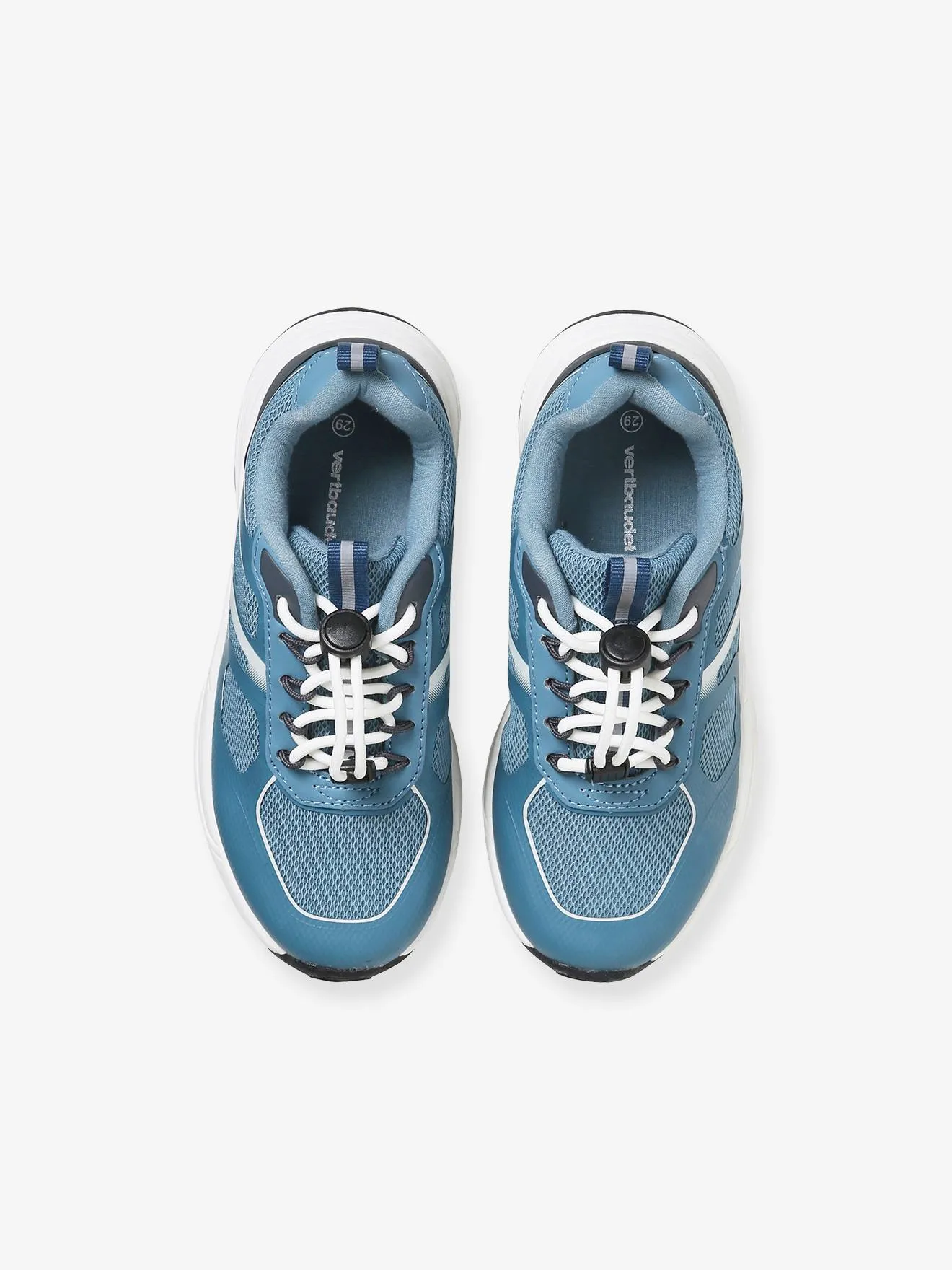 Elasticated Trainers with Thick Soles for Children - blue