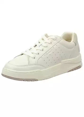 Ellizy White & Beige Trainers by Gant | Look Again