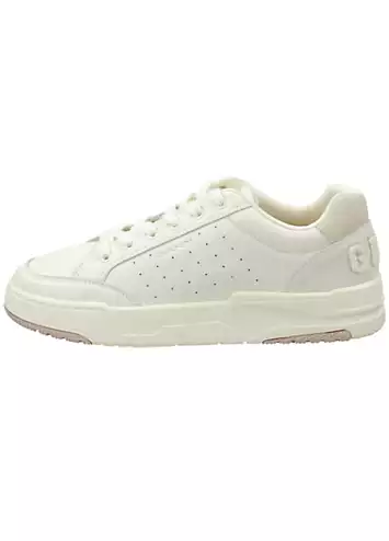 Ellizy White & Beige Trainers by Gant | Look Again