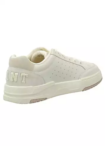 Ellizy White & Beige Trainers by Gant | Look Again