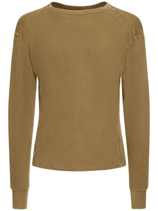 Entire Studios   Cork thermal long sleeve t-shirt 