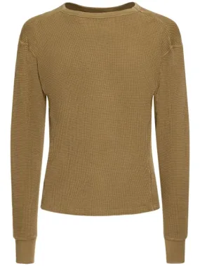 Entire Studios   Cork thermal long sleeve t-shirt 