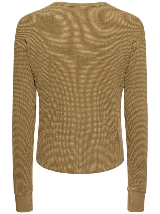 Entire Studios   Cork thermal long sleeve t-shirt 