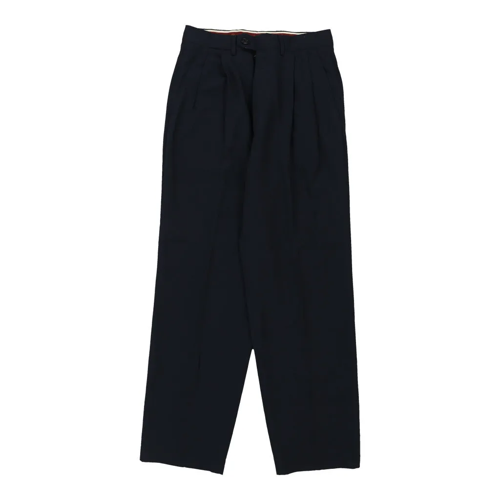 Example Trousers - 28W UK 10 Navy Wool Blend