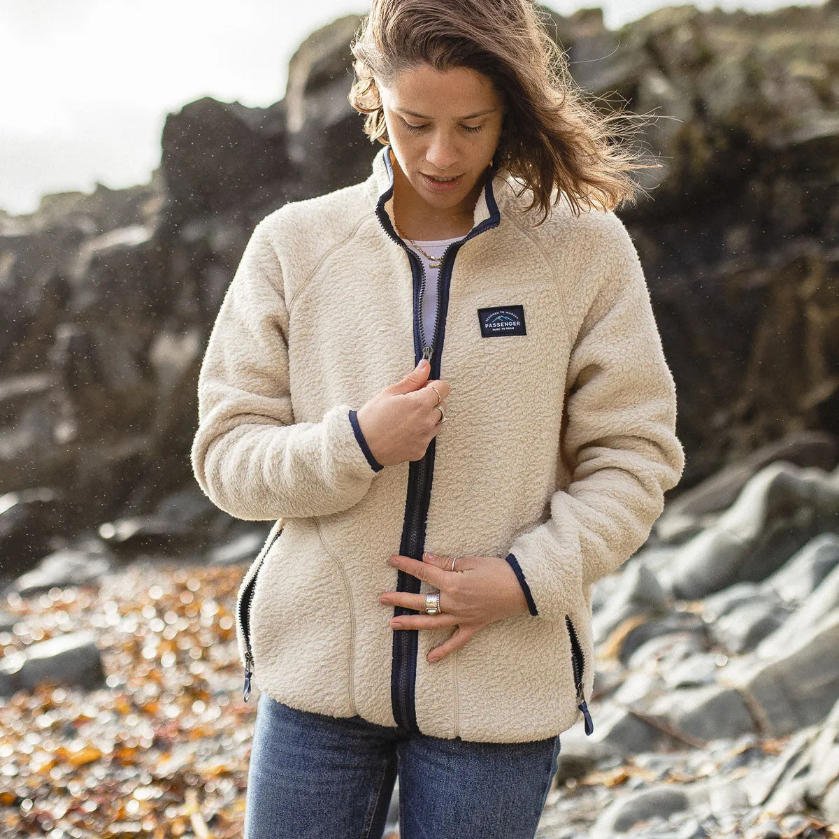 Fairbanks Full Zip Recycled Sherpa Fleece