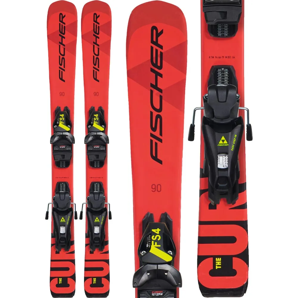 Fischer - The Curv JR 22/23 Kids Ski with Binding (70-120cm)