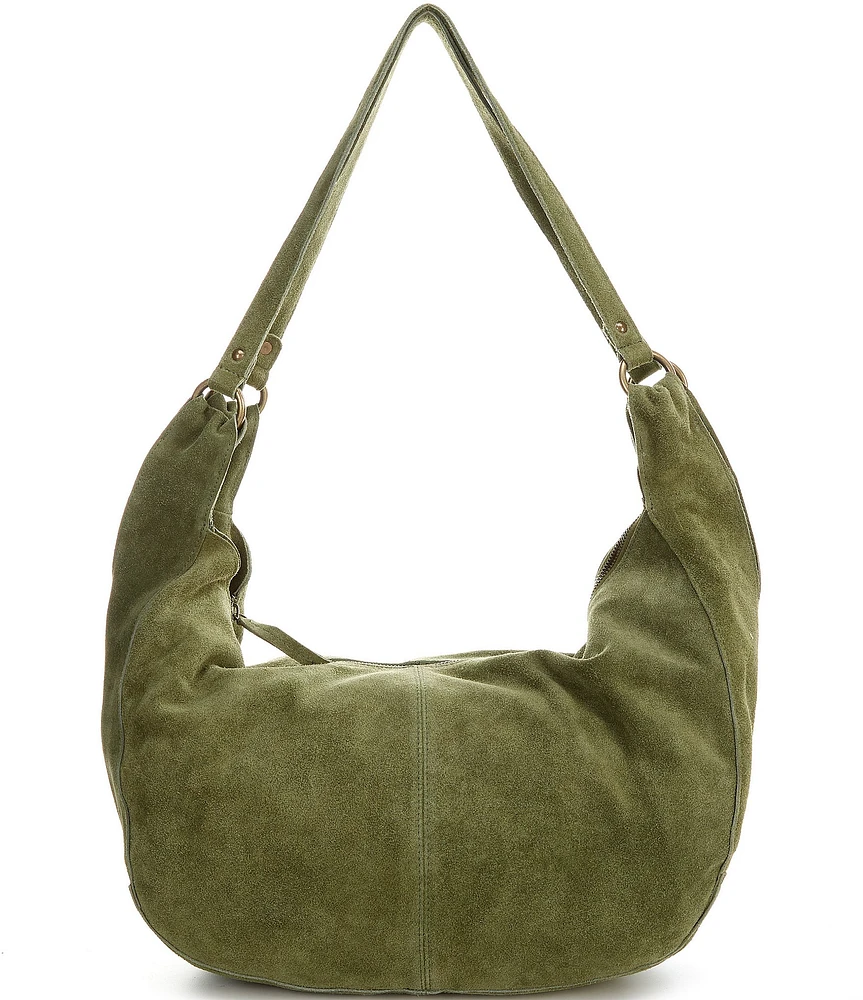 Free People Roma Suede Shoulder Hobo Bag