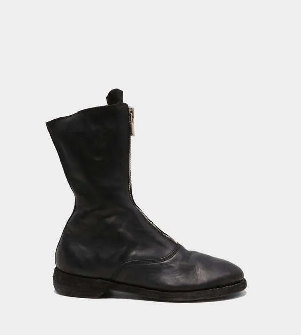 Front Zip Boot - Black