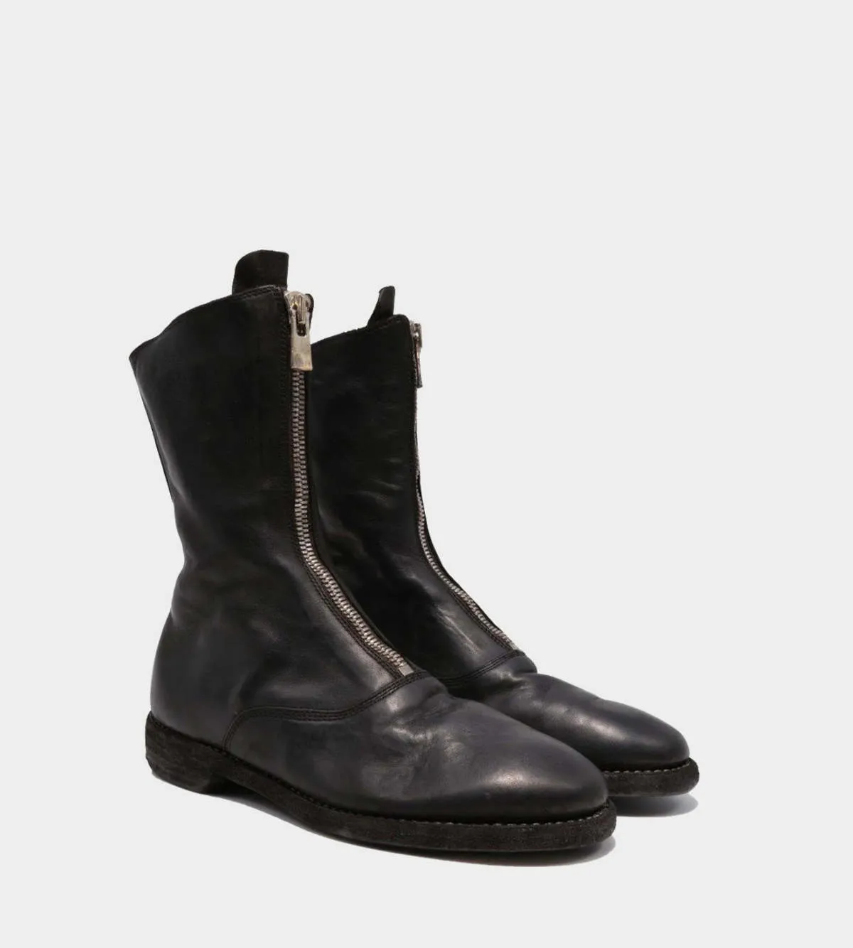 Front Zip Boot - Black