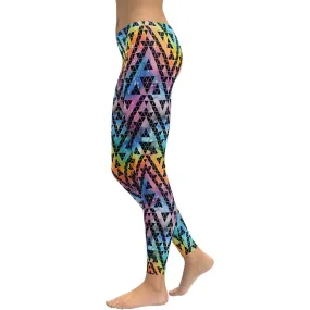 Geometric Space Leggings