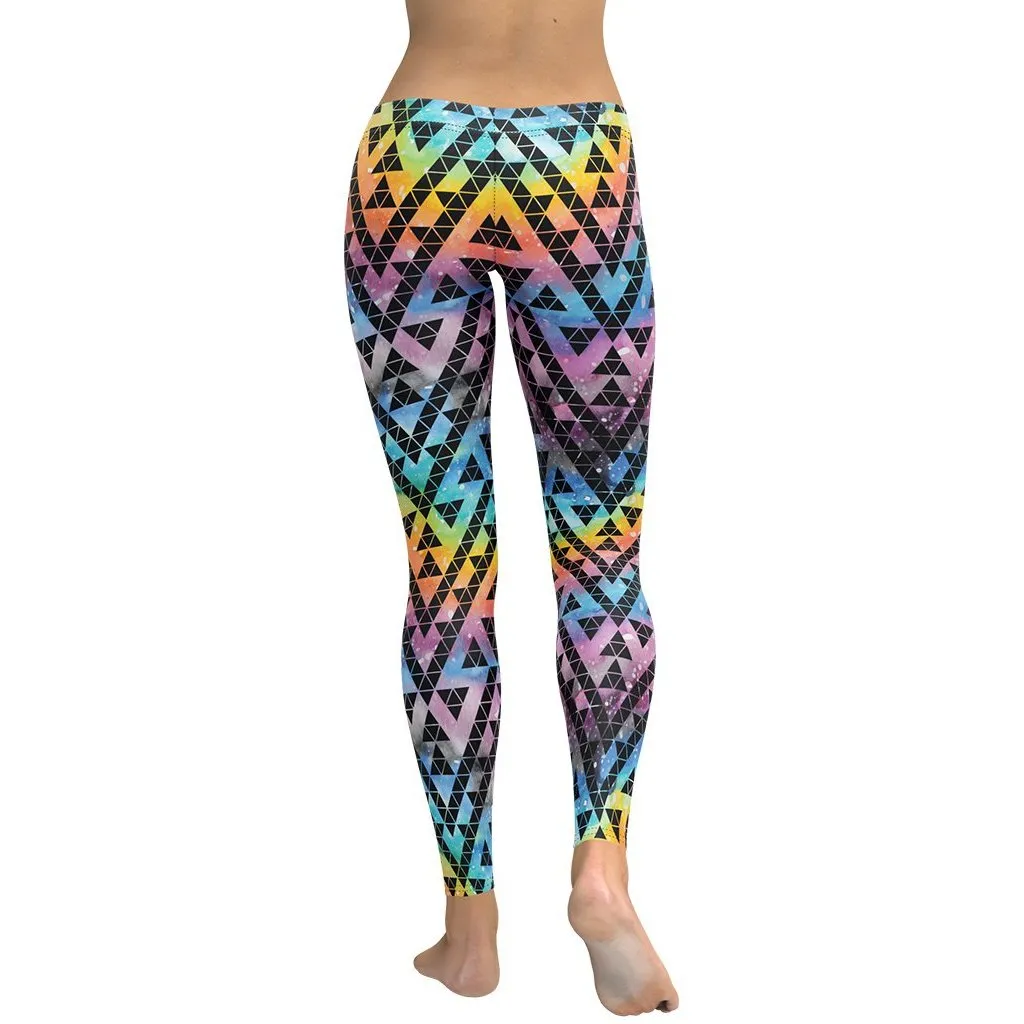 Geometric Space Leggings