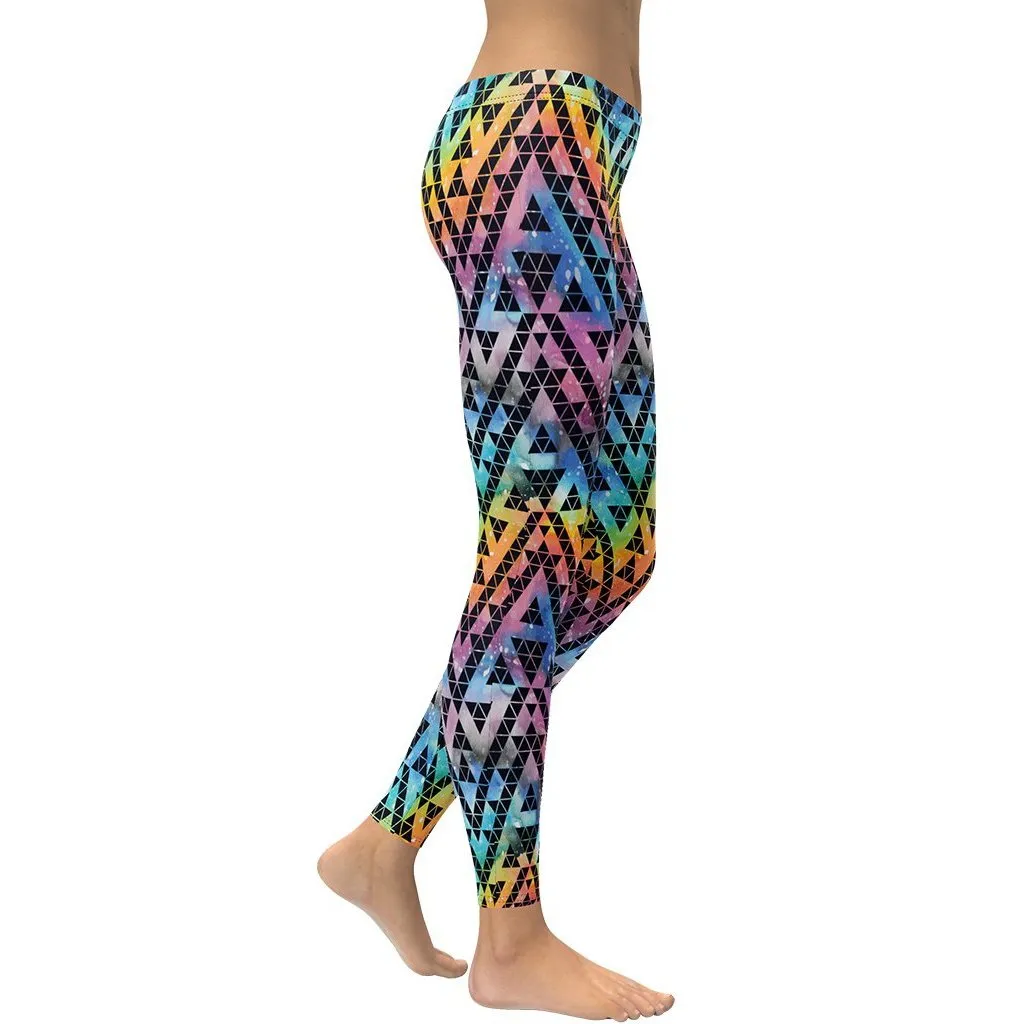 Geometric Space Leggings