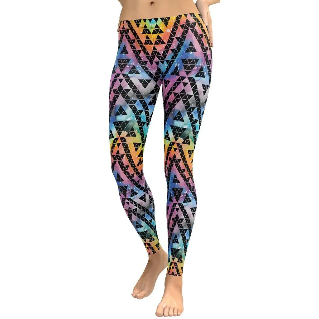 Geometric Space Leggings