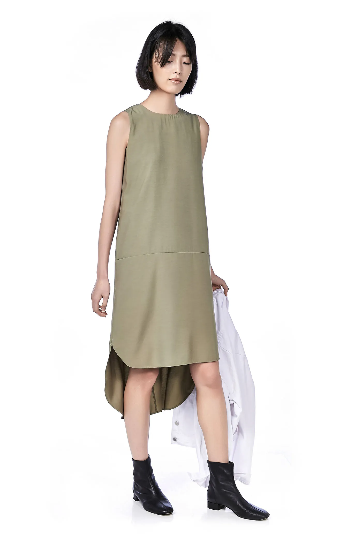 Gershwin Drop-Waist Tank Dress 