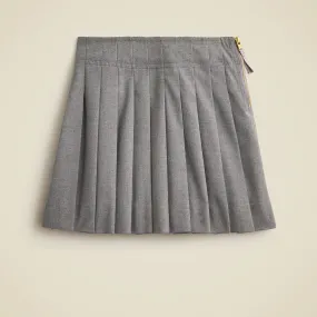 Girls' uniform pleated skirt