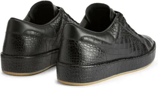 Giuseppe Zanotti Gz City leather sneakers Black