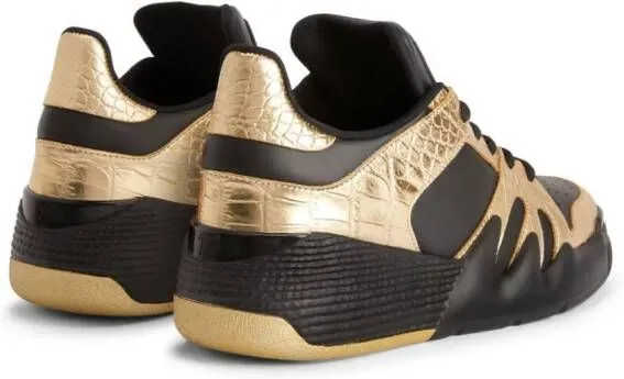 Giuseppe Zanotti Talon lace-up sneakers Gold