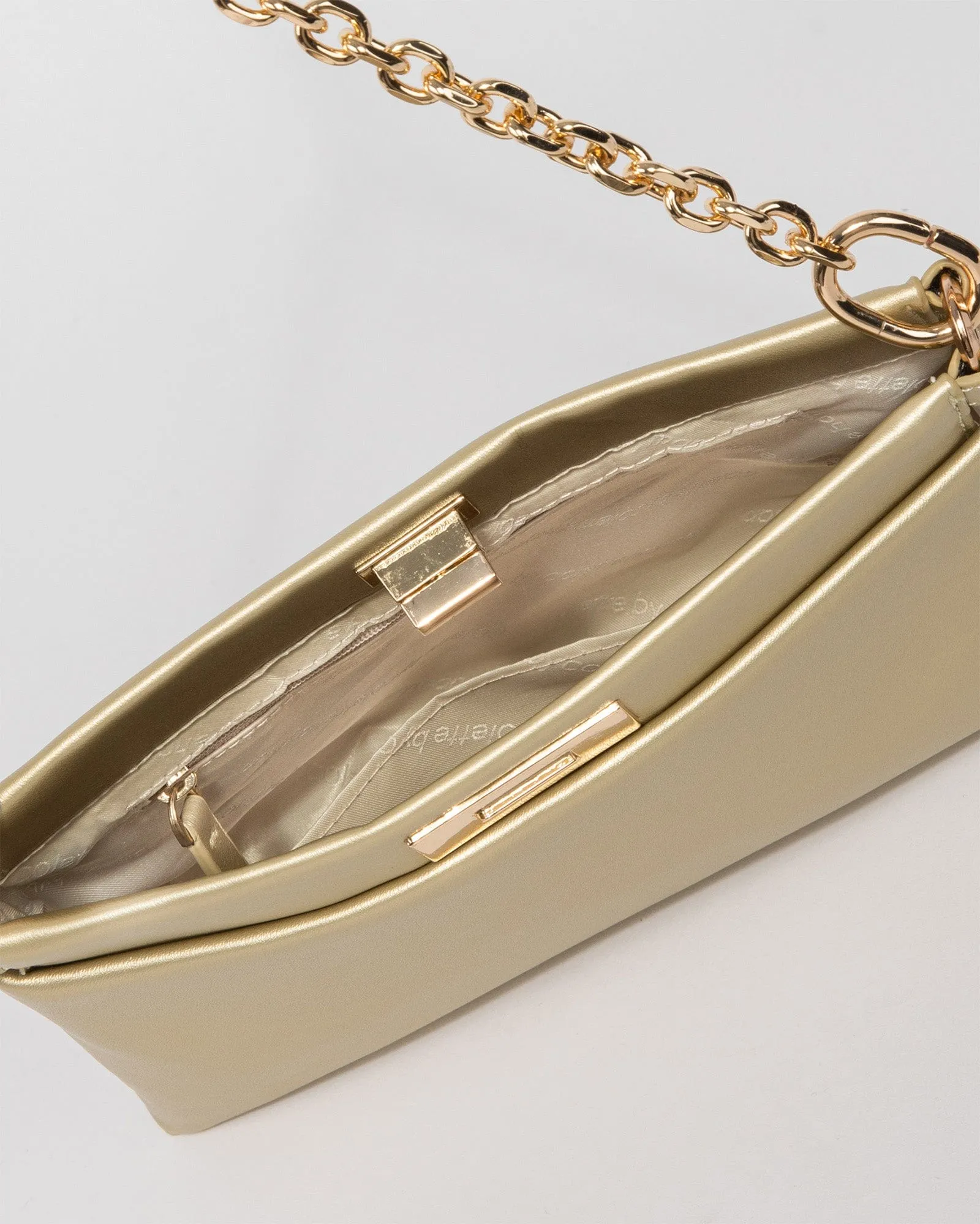 Gold Lorelie Chain Shoulder Bag