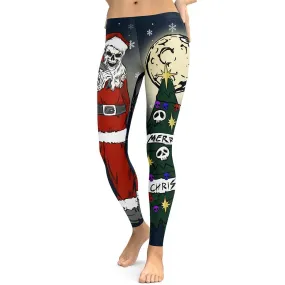 Goth Christmas Leggings