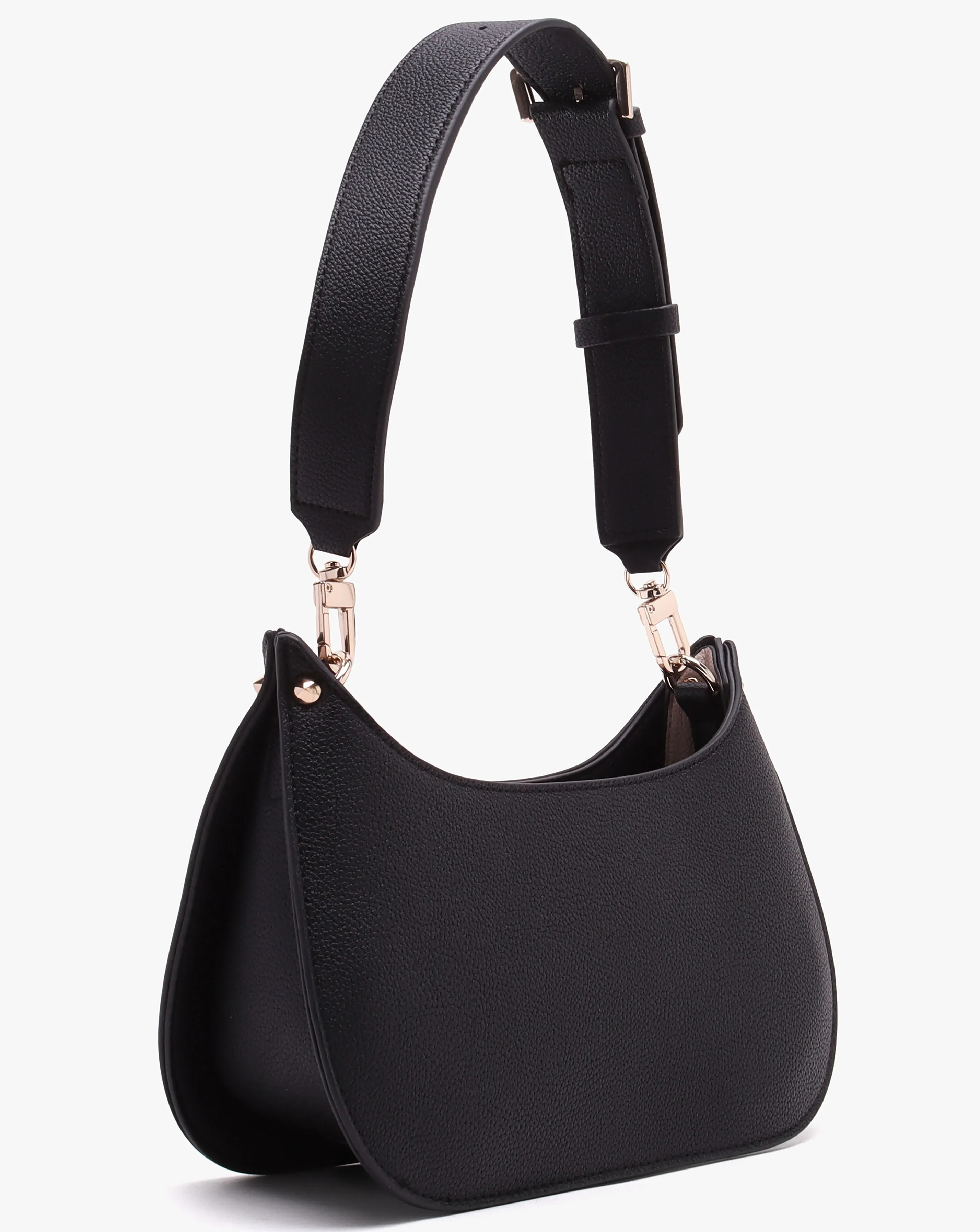 Guess Mini Meridian Black Shoulder Bag | Simply Be