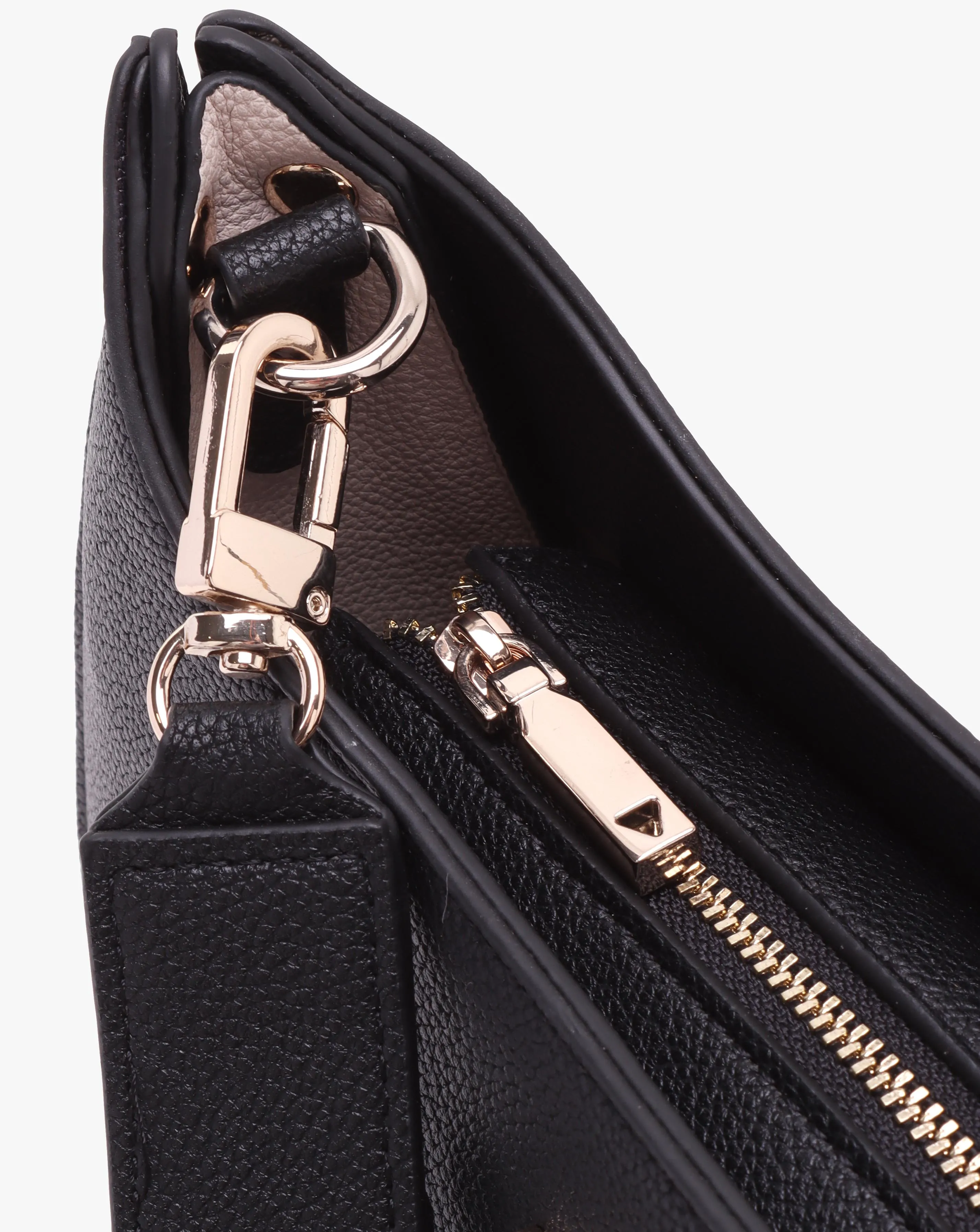 Guess Mini Meridian Black Shoulder Bag | Simply Be